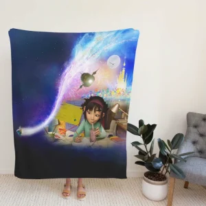 Over the Moon Movie Fei Fei Fleece Blanket