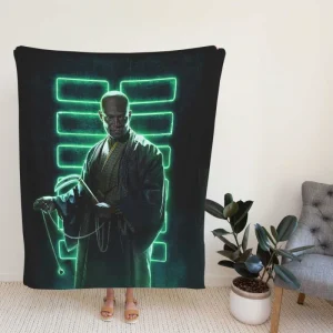 Peter Mensah As Blind Master In Snake Eyes Movie Fleece Blanket