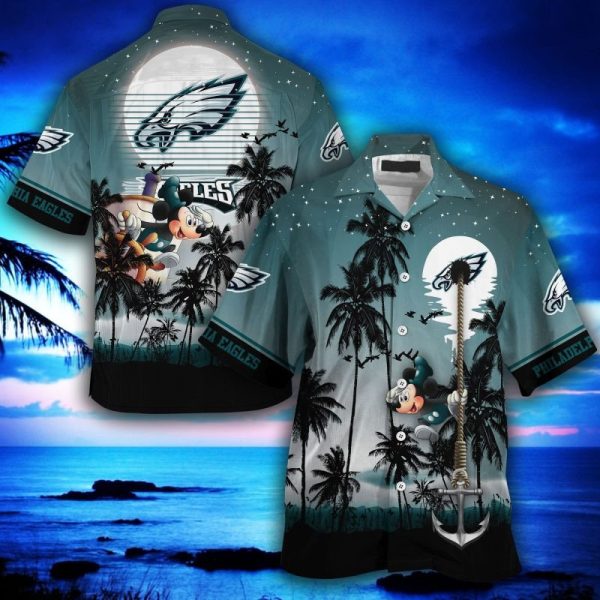 Philadelphia Eagles NFL Summer Hawaiian Shirt