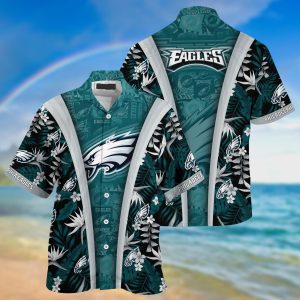 Philadelphia Eagles NFL Summer Hawaiian Shirt And Shorts