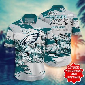 Philadelphia Eagles -Pesonalized Hawaii Shirt NA22444