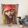 Pirates Of The Caribbean Movie Jack Sparrow Fleece Blanket