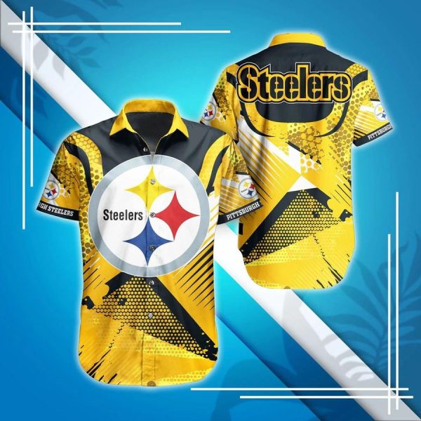 Pittsburgh Steelers NFL Hawaiian Shirt And Short Summer