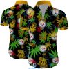 Pittsburgh steelers cannabis all over printed Hawaiian Shirts