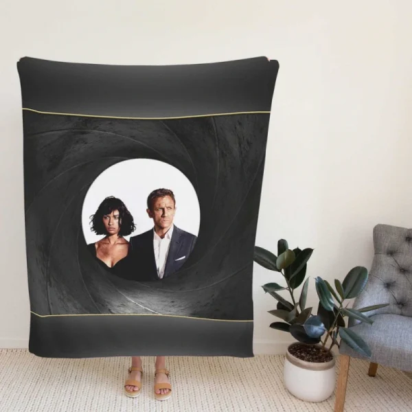 Quantum Of Solace Movie Fleece Blanket