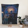 Queenpins Movie Kirby Howell-Baptiste Kristen Bell Fleece Blanket