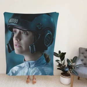 Ready Player One Movie Olivia Cooke Samantha Fleece Blanket