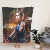 Resident Evil 3 Movie Jill Valentine Fleece Blanket