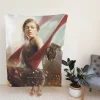 Resident Evil Action Horror Movie Milla Jovovich Fleece Blanket