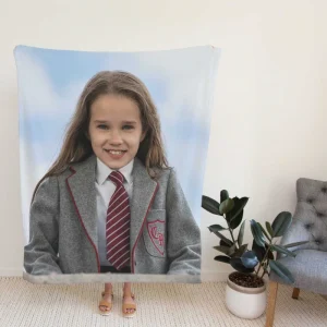 Roald Dahls Matilda the Musical Movie Fleece Blanket