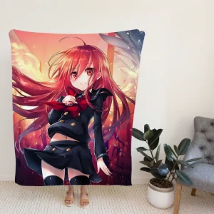 Shakugan No Shan Japanese Anime Fairy Tail Fleece Blanket