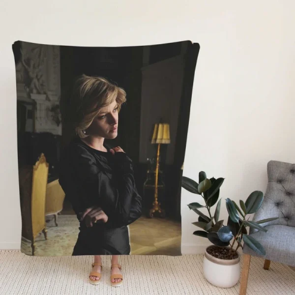 Spencer Movie Kristen Stewart Fleece Blanket