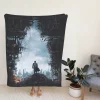 Star Trek Into Darkness Movie Khan Noonien Singh Fleece Blanket