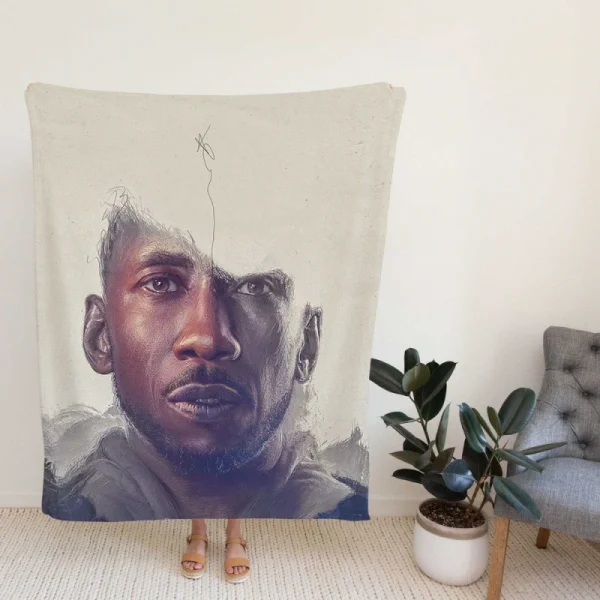 Swan Song Movie Mahershala Ali Fleece Blanket