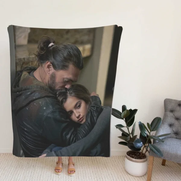 Sweet Girl Movie Jason Momoa Isabela Merced Fleece Blanket