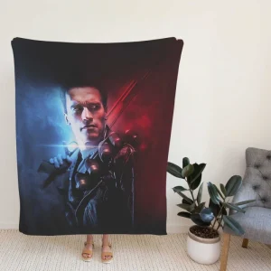 Terminator 2 Judgment Day Movie Arnold Schwarzenegger Fleece Blanket