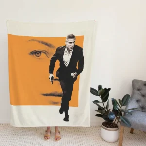 The American Movie George Clooney Fleece Blanket