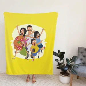 The Bobs Burgers Movie Movie Fleece Blanket