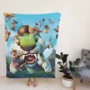 The Croods A New Age Movie Eep Guy Fleece Blanket