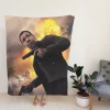 The Equalizer 2 Movie Denzel Washington Fleece Blanket