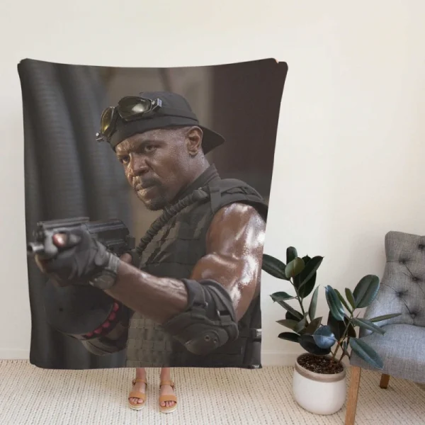 The Expendables Movie Hale Caesar Terry Crews Fleece Blanket