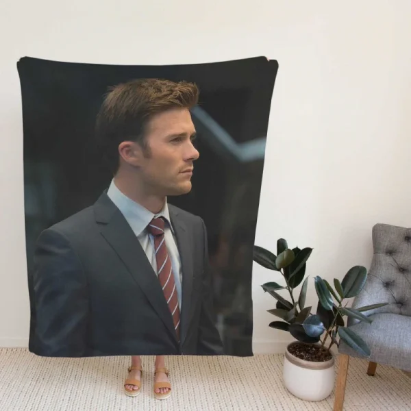 The Fate of The Furious Movie Scott Eastwood Fleece Blanket