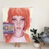 The Fifth Element Movie Leeloo Fleece Blanket