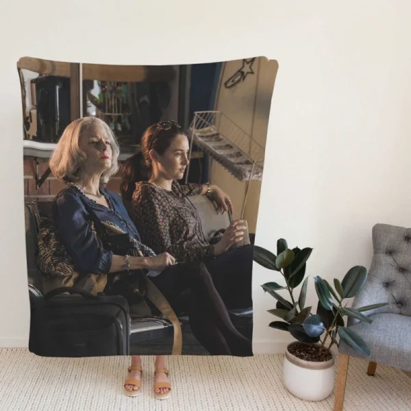 The Mauritanian Movie Jodie Foster Shailene Woodley Fleece Blanket