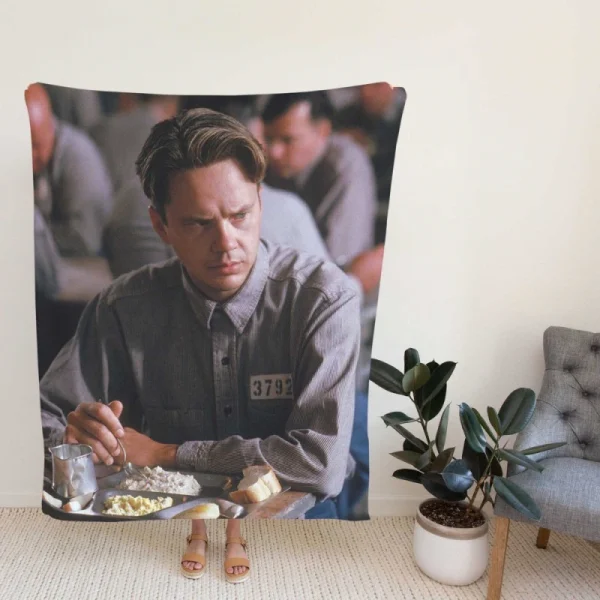 The Shawshank Redemption Movie Tim Robbins Fleece Blanket