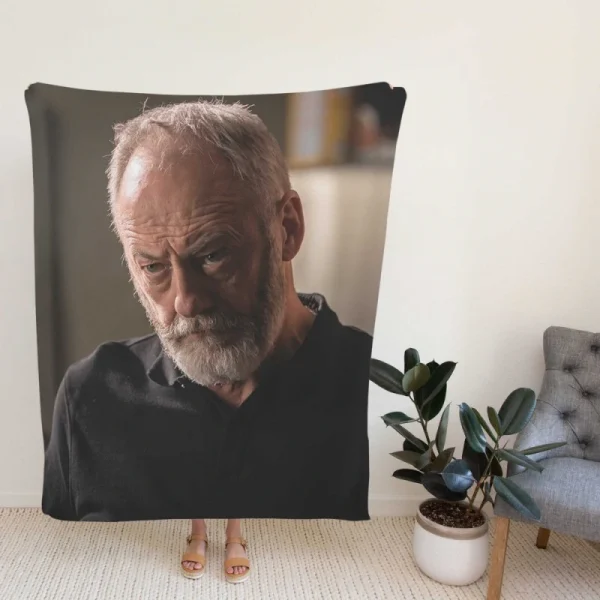 The Vault Movie Liam Cunningham Fleece Blanket