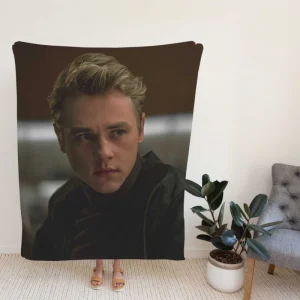 The Voyeurs Movie Ben Hardy Fleece Blanket