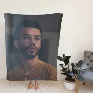 The Voyeurs Movie Justice Smith Fleece Blanket