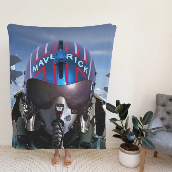 Top Gun Movie Fleece Blanket