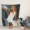 Transformers Dark of the Moon Movie Rosie Huntington-Whiteley Fleece Blanket