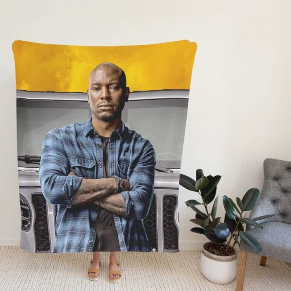 Tyrese Gibson Roman Pearce Fast & Furious 9 Movie Fleece Blanket