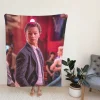 West Side Story Movie Ansel Elgort Fleece Blanket