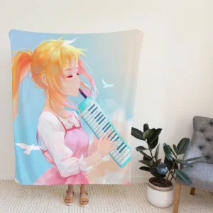 Your Lie In April Kaori Miyazono Fleece Blanket