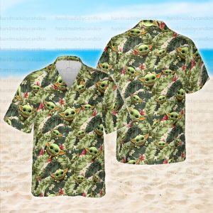 Baby Yoda Star Wars Hawaiian Shirt