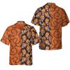 Barbwire Fire Skull Biker Motorcycle Hawaiian Shirt Unique Gift For Bikers