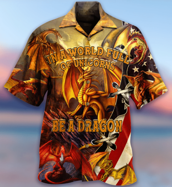 Be A Dragon Hawaiian Shirt
