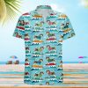 Beagle Surfboard 3d All Over Printed Hawaiian Shirt