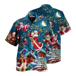 Bear Santa Merry Christmas Hawaiian Shirt