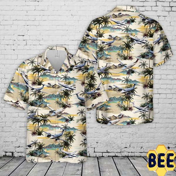 Beechcraft Super King Air Trending Hawaiian Shirt-1
