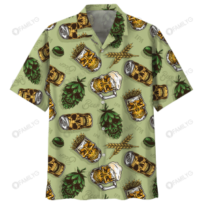 Beer Hawaiian Shirt – Skull Beer Hawaiian Shirt Summer Hawaiian For Men Women Couple