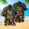 Beer Skull Unisex Hawaiian Shirt