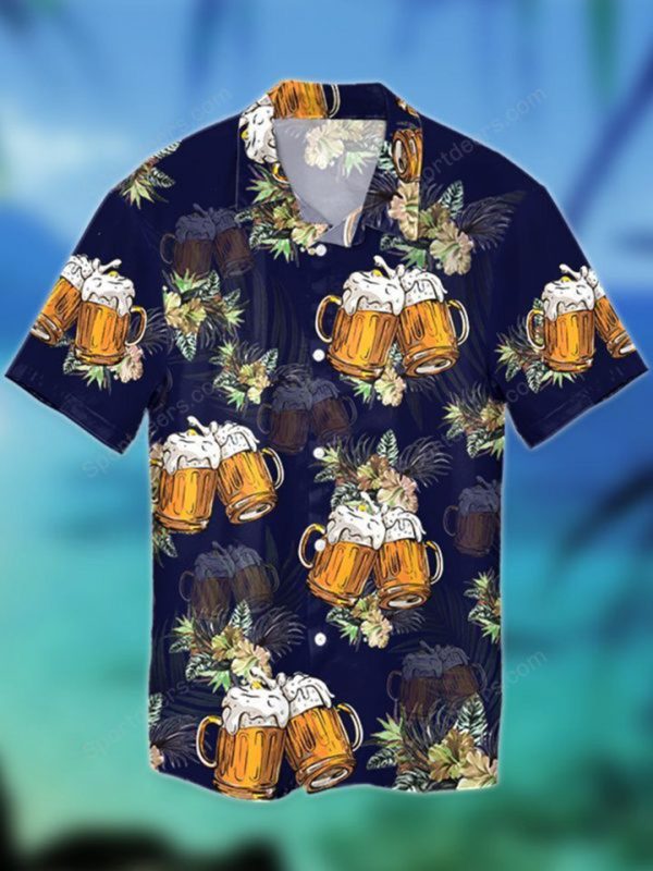 Beer Tropical Hawaiian Shirt-1