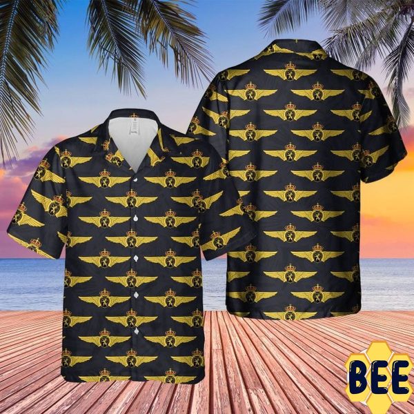 Belgian Air Force Badge Trending Hawaiian Shirt-1