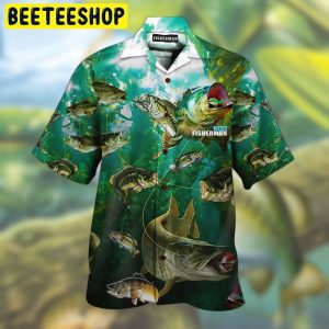 Best Fisherman 3d All Over Printed Trending Hawaiian Shirt And Shorts-1