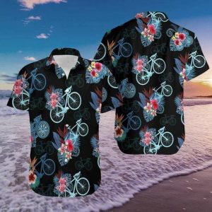 Bicycle 3d All Over Printed Hawaiian Shirt