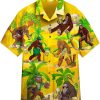 Bigfoot And Beer Hawaiian Shirt-1